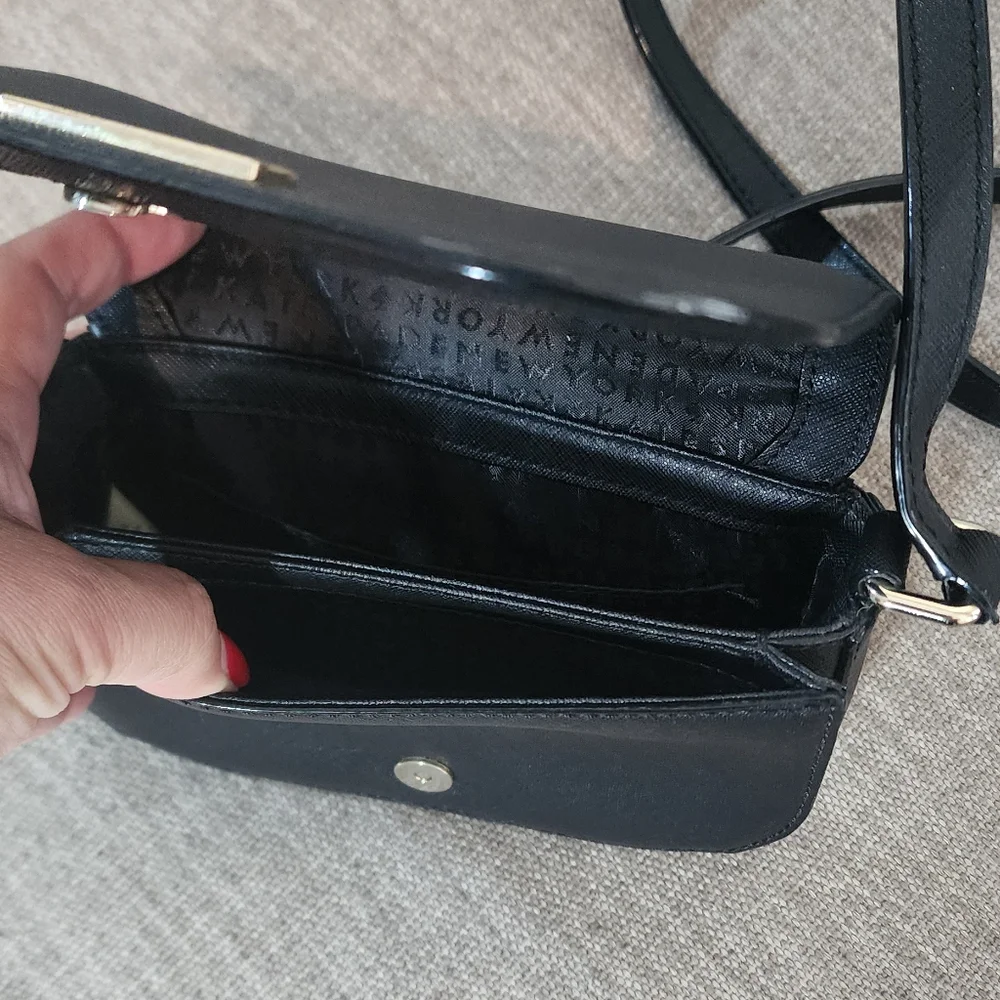 Kate Spade Black Leather Crossbody‎ Bag